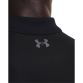 Black Under Armour Men's Performance 3.0 Polo, with a Flat knit ribbed collar from O'Neill's.
