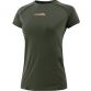Women's Savannah T-Shirt Green / Black / Pink