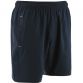 Marine kids woven shorts with side pockets and a printed design and logo on the left leg by O’Neills.