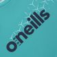 Blue kids crew neck t-shirt with UV protection and a printed design and O’Neills logo on the front.