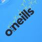 Blue men’s crew neck t-shirt with UV protection and a printed design and O’Neills logo on the front.