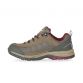 side profile of the brown Trespass women's walking shoes, waterproof and breathable from O'Neills