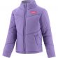 Purple Girls’ boxy puffer jacket with side pockets and adjustable hem with toggle by O’Neills. 