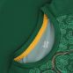 Green boys’ Seth Éire t-shirt with Shamrock design and Éire crest by O’Neills.