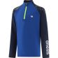 Royal Boys Brushed Half Zip Top with printed motherboard design on the shoulders by O’Neills. 