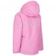 Pink Trespass girls school raincoat with zip pockets from O'Neills.