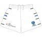 Warrington Wolves Foundation Kids' Rugby Shorts 
