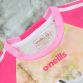 Women's pink Mane Attraction O'Neills Ploughing Jersey collar with O'Neills branding on the front.