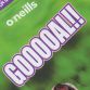Pink and Purple Women's O'Neills Ploughing Jersey with an image of a pup on the front and 'Gooool' printed on the back