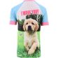 Sky Kids' I Woof You O’Neills ploughing jersey with image of puppies and O'Neills ball on the front and back.