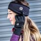 black Six Peaks Ear Warmer made with warm brushed fleece lining from O'Neills
