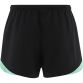 Black / Green Kids' Skylar shorts with drawstring by O'Neills.