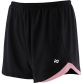 Black Kids' Sports Shorts with elasticated waistband by O’Neills.