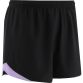 Black / Purple Kids' Skylar shorts with drawstring by O'Neills.