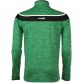 Green, Black and White Men's Slaney brushed half zip features a fleece inner lining from O’Neills