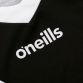 Black Men's Sligo GAA Home Jersey, with 3 stripe detail on sleeves by O'Neills. 
