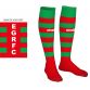 East Grinstead RFC Koolite Max CF Socks Red / Green / White