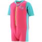 pink and blue Speedo kids' float suit with foam pieces for greater buoyancy from O'Neills