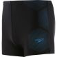 black and blue Speedo men's aquashort with an internal drawcord from O'Neills
