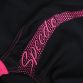 black and pink Speedo women's swimsuit in a medalist design from O'Neills