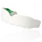white and green Makura mouthguard with a shokbloker outer from O'Neills