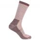 maroon Trespass women's premium walking socks made from Merino wool from O'Neills