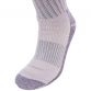 close up of purple Trespass women's premium walking socks made from Merino wool from O'Neills