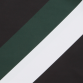 Black Second Captains Short Sleeve Jersey with white and green stripes by O’Neills.