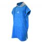 navy and blue SwimTech microfibre poncho with a kangaroo front pocket from O'Neills