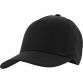 Black baseball cap with protective peak and White O’Neills embroidered logo on the side.