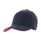 Navy kids' baseball cap with protective peak and Red O’Neills embroidered logo on the side.