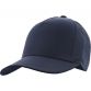 Navy kids' baseball cap with protective peak and White O’Neills embroidered logo on the side.