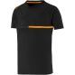 Black / Amber Kids' Synergy T-Shirt with short sleeves by O’Neills.