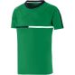 Emerald / Marine / White Kids' Synergy T-Shirt with short sleeves by O’Neills.