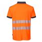 Portwest Men's PW3 Hi-Vis Polo Shirt Orange / Navy