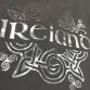 Trad Craft Women's Ireland Celtic Hologram T-Shirt Pewter / Silver