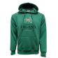 Green Trad Craft Men's Ireland Hoodie with embroidered gold shamrock from O'Neills.