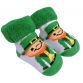 Kids' Trad Lep Toe Baby Sock White / Green