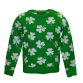 Green Trad Craft Kids' Ireland Shamrock Knit Sweatshirt from O'Neill's.