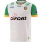White Donegal GAA Alternative Jersey 2024 with ribbed crewneck by O’Neills.