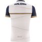 White, Navy and Gold Galway GAA Commemoration Goalkeeper Jersey with 1923/24 in gold on the back by O’Neills.