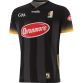 Black and Amber Kilkenny GAA Goalkeeper Jersey 2024 with black stripes by O’Neills.