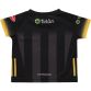 Black and Amber Kilkenny GAA Baby Goalkeeper Jersey 2024 with black stripes by O’Neills.