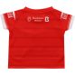 Red Louth GAA Baby Home Jersey 2024 with Red knitted collar by O’Neills.