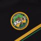 Black Offaly GAA Goalkeeper Jersey 2024 with ribbed crewneck by O’Neills.