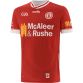 Red Tyrone GAA Alternative Jersey 2024 with ribbed crewneck by O’Neills.