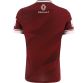 Maroon Westmeath GAA Home Jersey 2024 Player Fit with White knitted collar by O’Neills.