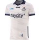 White Dublin GAA Goalkeeper Jersey 2024 Player Fit with navy knitted collar by O’Neills.
