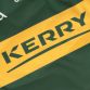 Green Kerry LGFA Home Jersey 2024 with ribbed crew neck collar by O’Neills.