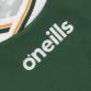 Green Kerry Camogie Home Jersey 2024 with ribbed crew neck collar by O’Neills.